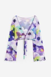 Beach Top - Purplefloral - Ladies HampM US at H&M